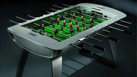 Modern foosball