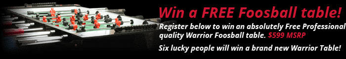 win a free foosball table